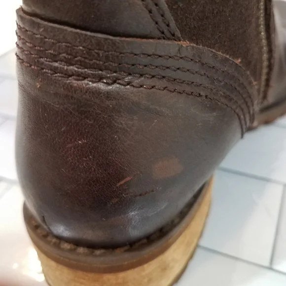 Timberland Bethel Heights Brown Leather Boots 6.5 - Picture 13 of 14